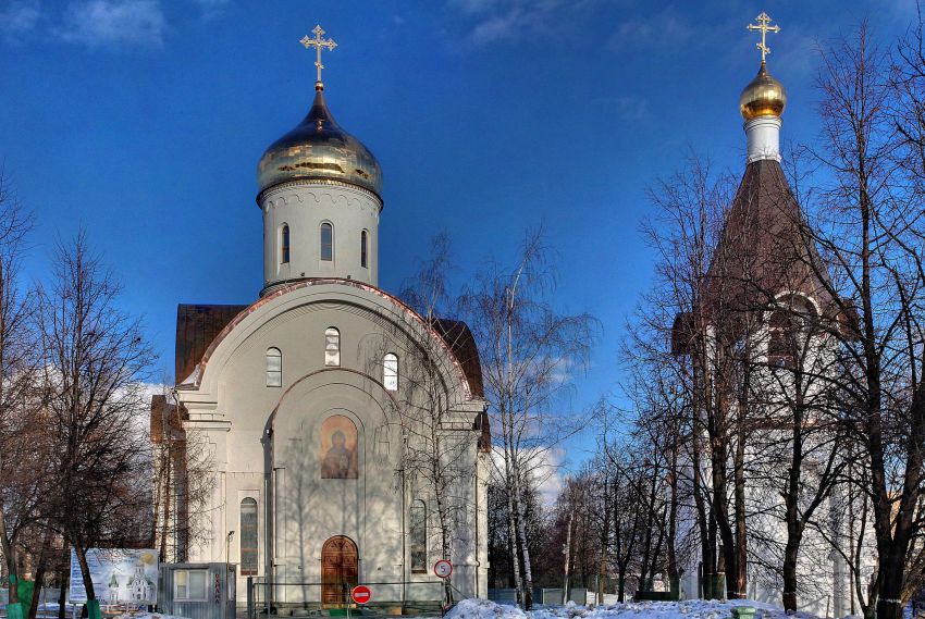 Церковь Евфросинии Московской (новая), Котловка (Юго-Западный административный округ (ЮЗАО), г. Москва). фасады