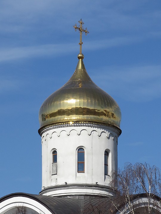 Котловка. Церковь Евфросинии Московской (новая). архитектурные детали