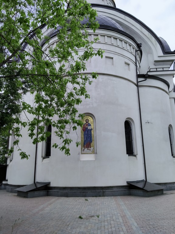 Церковь Евфросинии Московской (новая), Котловка (Юго-Западный административный округ (ЮЗАО), г. Москва). архитектурные детали, беседка на тер. храма