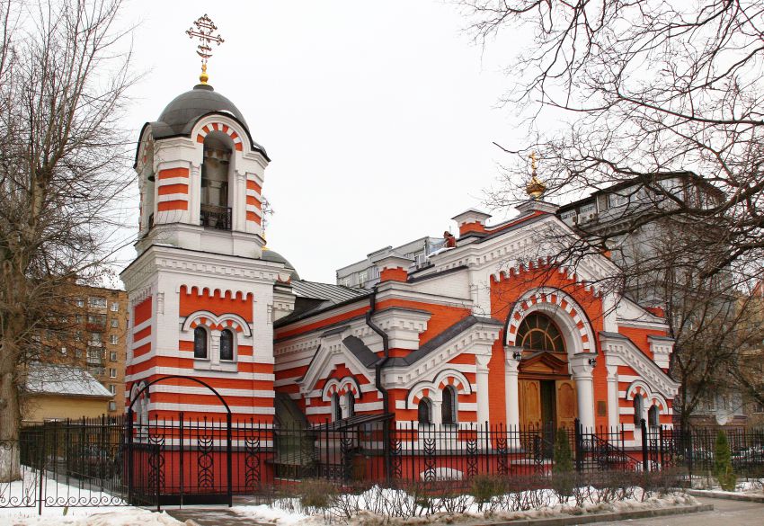 Дорогомилово. Церковь Михаила Архангела при Кутузовской избе. фасады