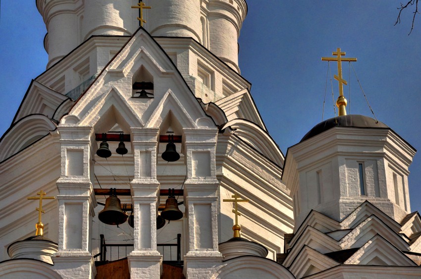 Церковь Усекновения главы Иоанна Предтечи в Дьякове, Нагатинский затон (Южный административный округ (ЮАО), г. Москва). архитектурные детали