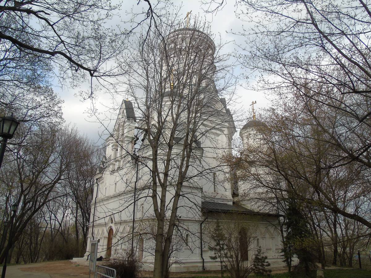 Церковь Усекновения главы Иоанна Предтечи в Дьякове, Нагатинский затон (Южный административный округ (ЮАО), г. Москва). фасады