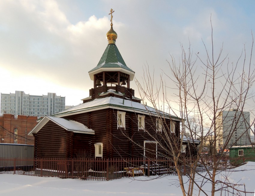 Раменки. Церковь Покрова Пресвятой Богородицы в Раменках. фасады