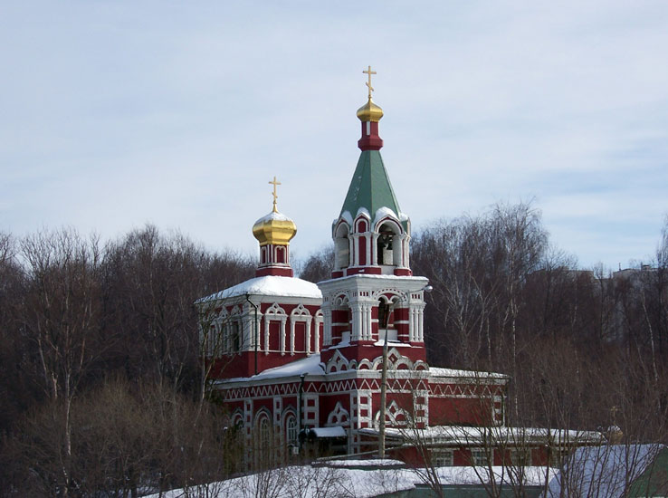Церковь Параскевы Пятницы в Качалове, Северное Бутово (Юго-Западный административный округ (ЮЗАО), г. Москва). фасады
