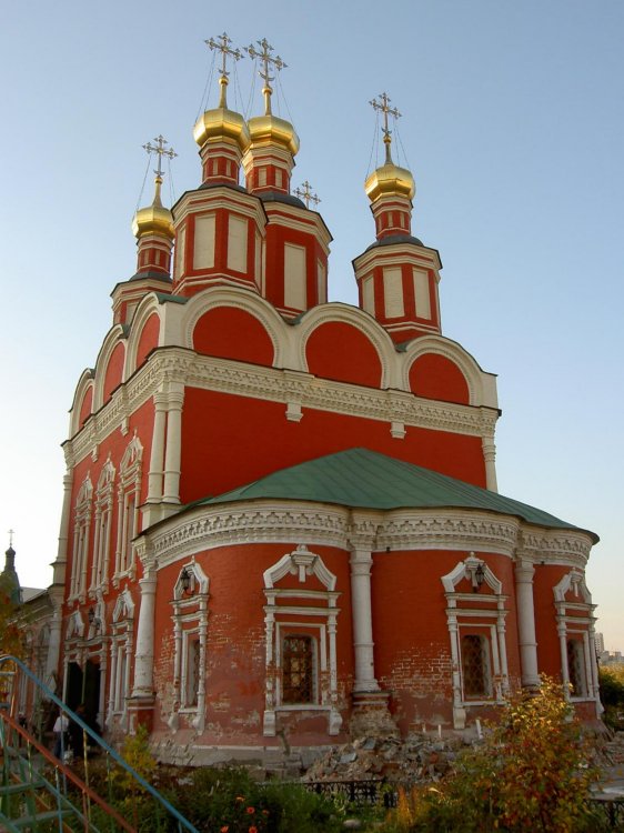 Тропарёво-Никулино. Церковь Михаила Архангела в Тропарёве. фасады, 		      
