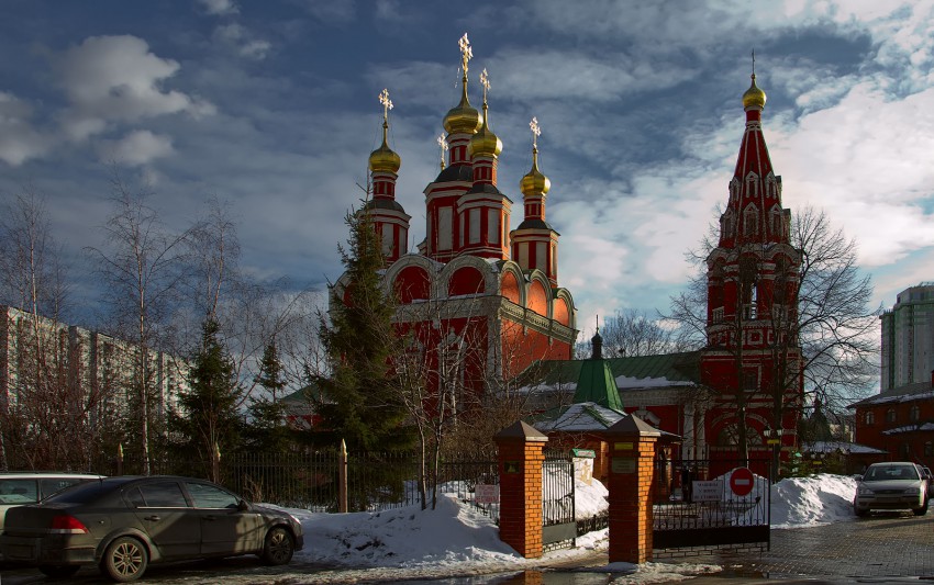 Церковь Михаила Архангела в Тропарёве, Тропарёво-Никулино (Западный административный округ (ЗАО), г. Москва). фасады