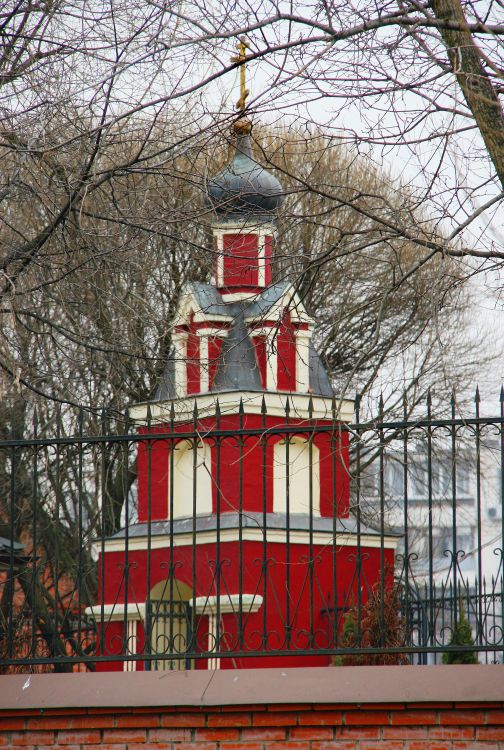 Церковь Михаила Архангела в Тропарёве, Тропарёво-Никулино (Западный административный округ (ЗАО), г. Москва). дополнительная информация, Столб старой ограды