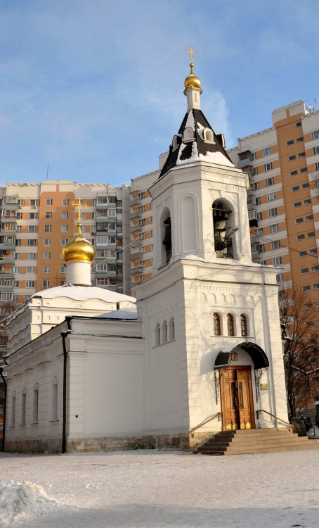 Ново-Переделкино. Церковь Благовещения Богородицы в селе Федосьине (Солнцеве). фасады