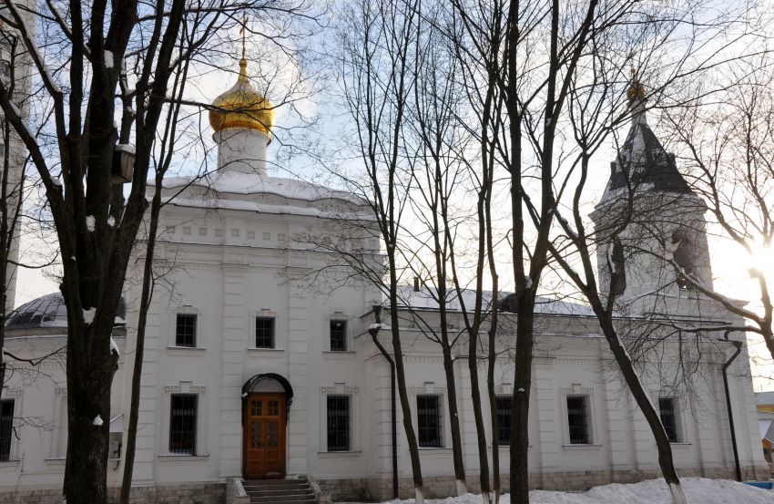 Ново-Переделкино. Церковь Благовещения Богородицы в селе Федосьине (Солнцеве). фасады