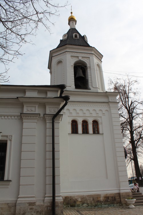 Церковь Благовещения Богородицы в селе Федосьине (Солнцеве), Ново-Переделкино (Западный административный округ (ЗАО), г. Москва). архитектурные детали, Колокольня, вид с севера