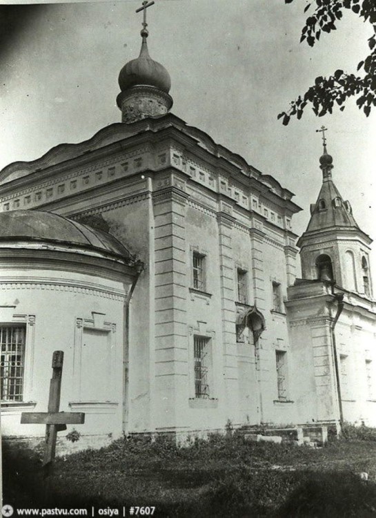 Церковь Благовещения Богородицы в селе Федосьине (Солнцеве), Ново-Переделкино (Западный административный округ (ЗАО), г. Москва). архивная фотография, фото с сайта pastvu.com