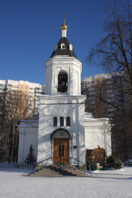 Церковь Благовещения Богородицы в селе Федосьине (Солнцеве), Ново-Переделкино (Западный административный округ (ЗАО), г. Москва). фасады