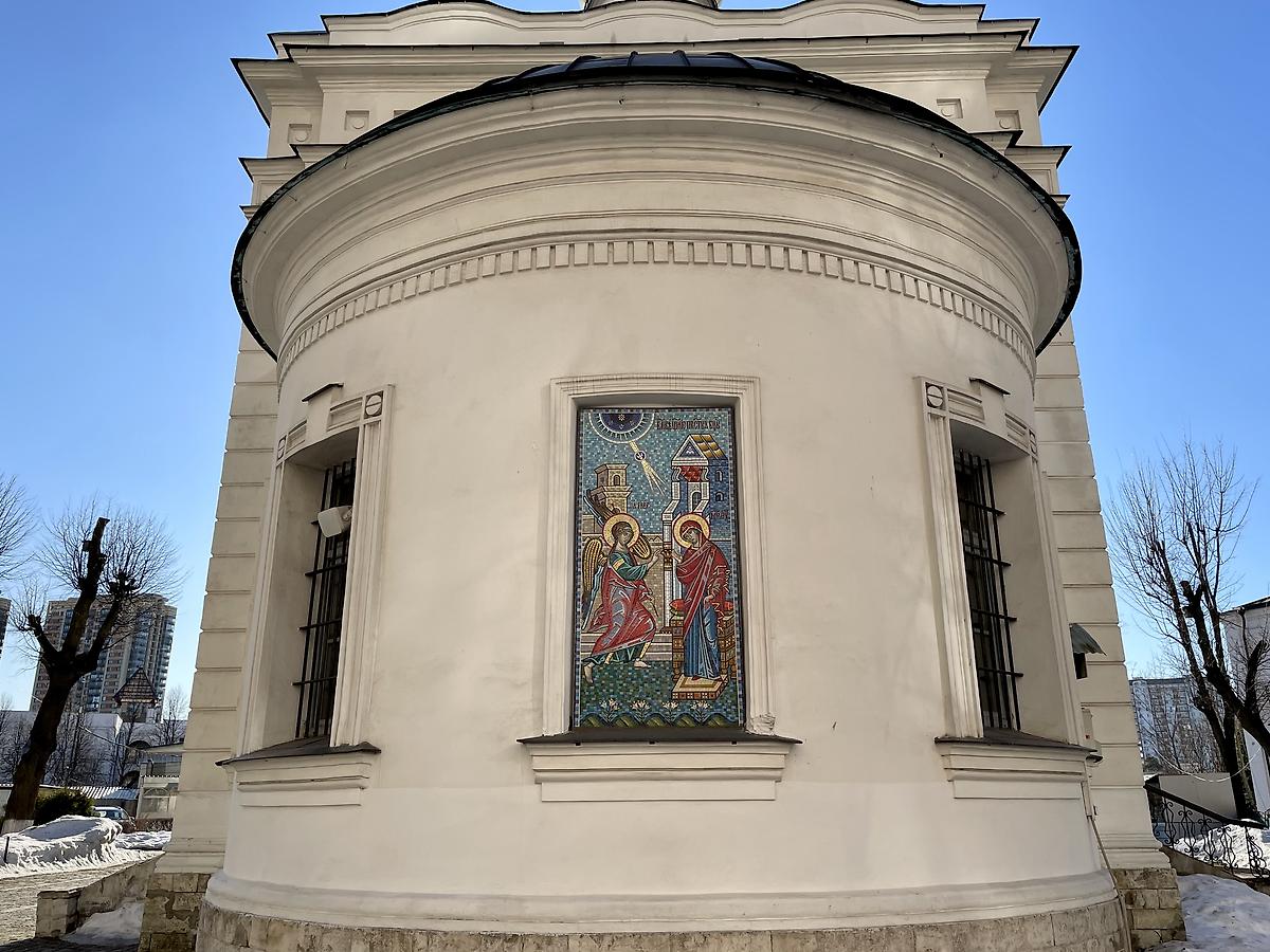 архитектурные детали. Церковь Благовещения Богородицы в селе Федосьине (Солнцеве), Ново-Переделкино (Западный административный округ (ЗАО), г. Москва)