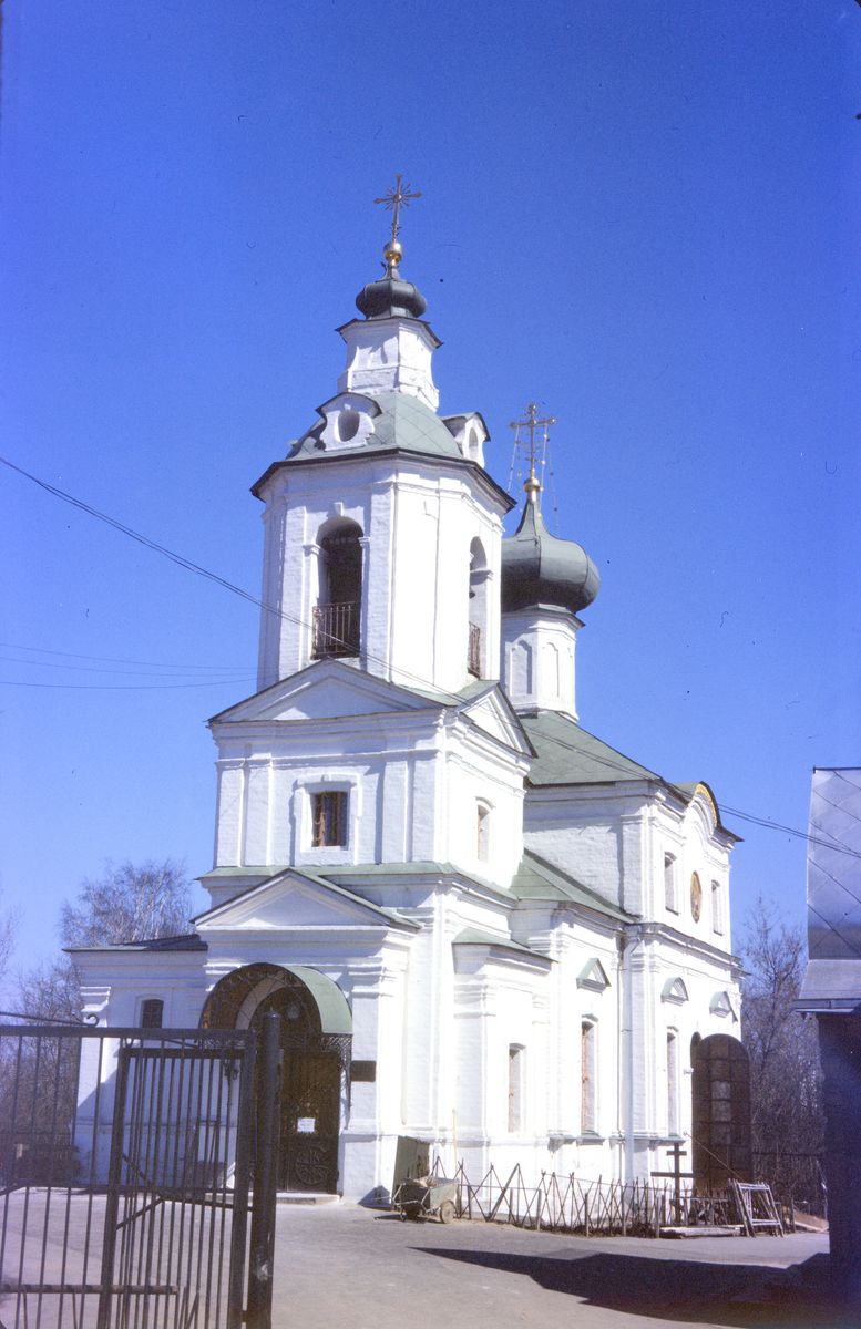 фасады. Церковь Димитрия Ростовского в Очакове, Очаково-Матвеевское (Западный административный округ (ЗАО), г. Москва)