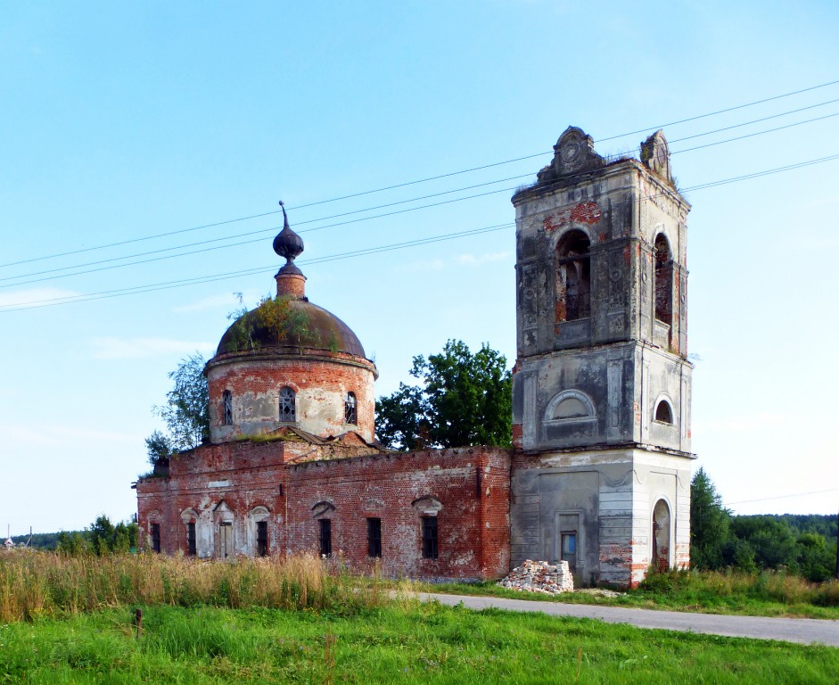 Церковь Троицы Живоначальной, Ратмирово (Собинский район, Владимирская область). фасады