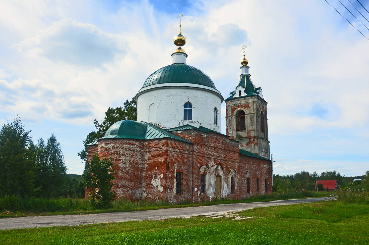 Церковь Троицы Живоначальной, Ратмирово (Собинский район, Владимирская область). фасады