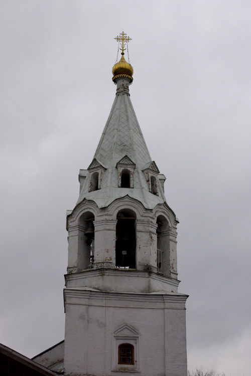 Нагатинский затон. Церковь Казанской иконы Божией Матери в Коломенском. архитектурные детали, Колокольня