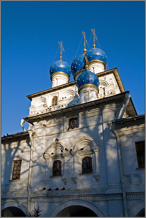 Церковь Казанской иконы Божией Матери в Коломенском, Нагатинский затон (Южный административный округ (ЮАО), г. Москва). архитектурные детали