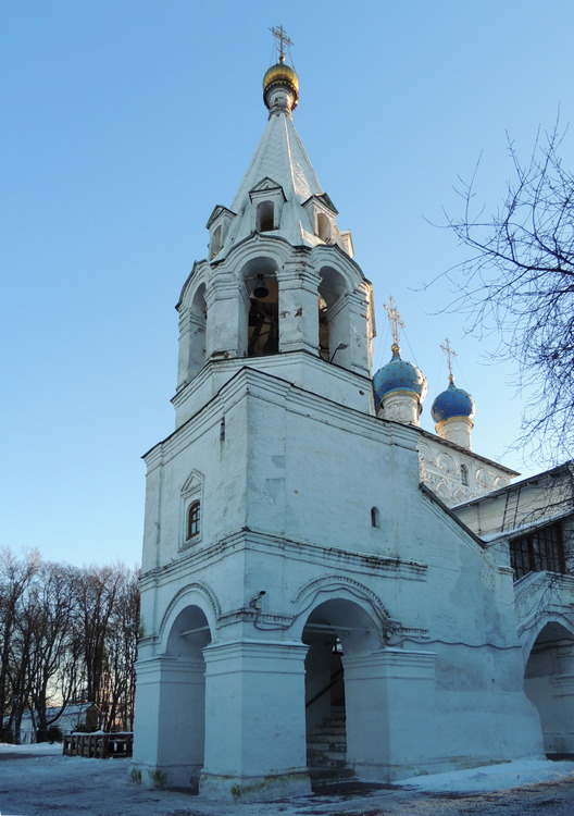 Нагатинский затон. Церковь Казанской иконы Божией Матери в Коломенском. архитектурные детали