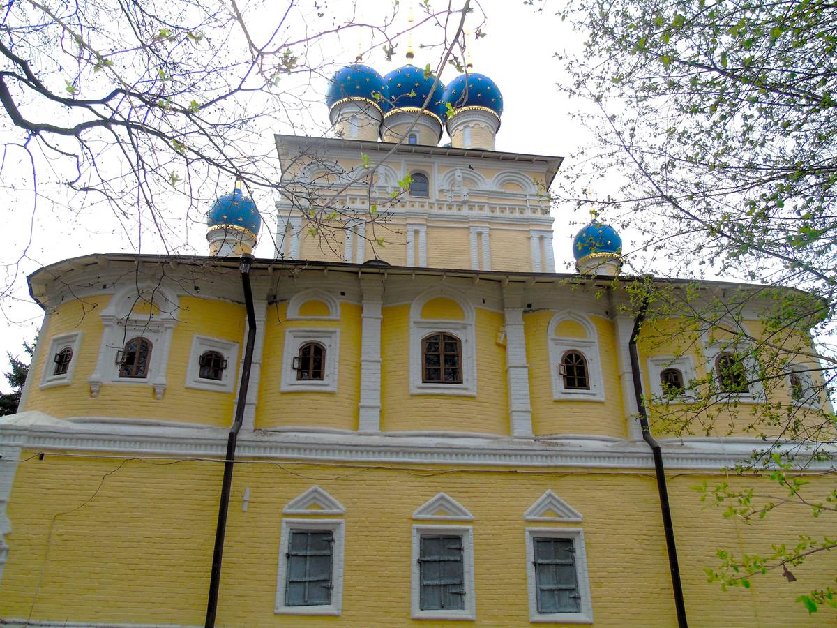 Церковь Казанской иконы Божией Матери в Коломенском, Нагатинский затон (Южный административный округ (ЮАО), г. Москва). 
