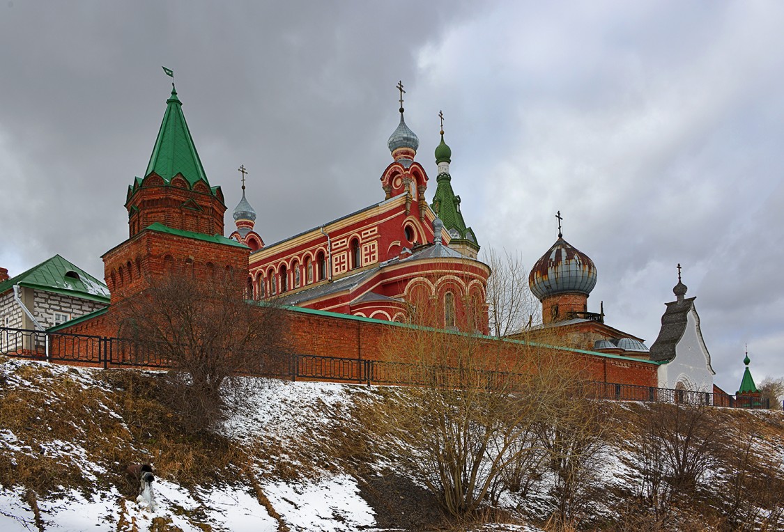 Старая Ладога. Никольский мужской монастырь. фасады