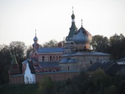 Никольский мужской монастырь, Вид со стороны Чернавино.<br>, Старая Ладога, Волховский район, Ленинградская область
