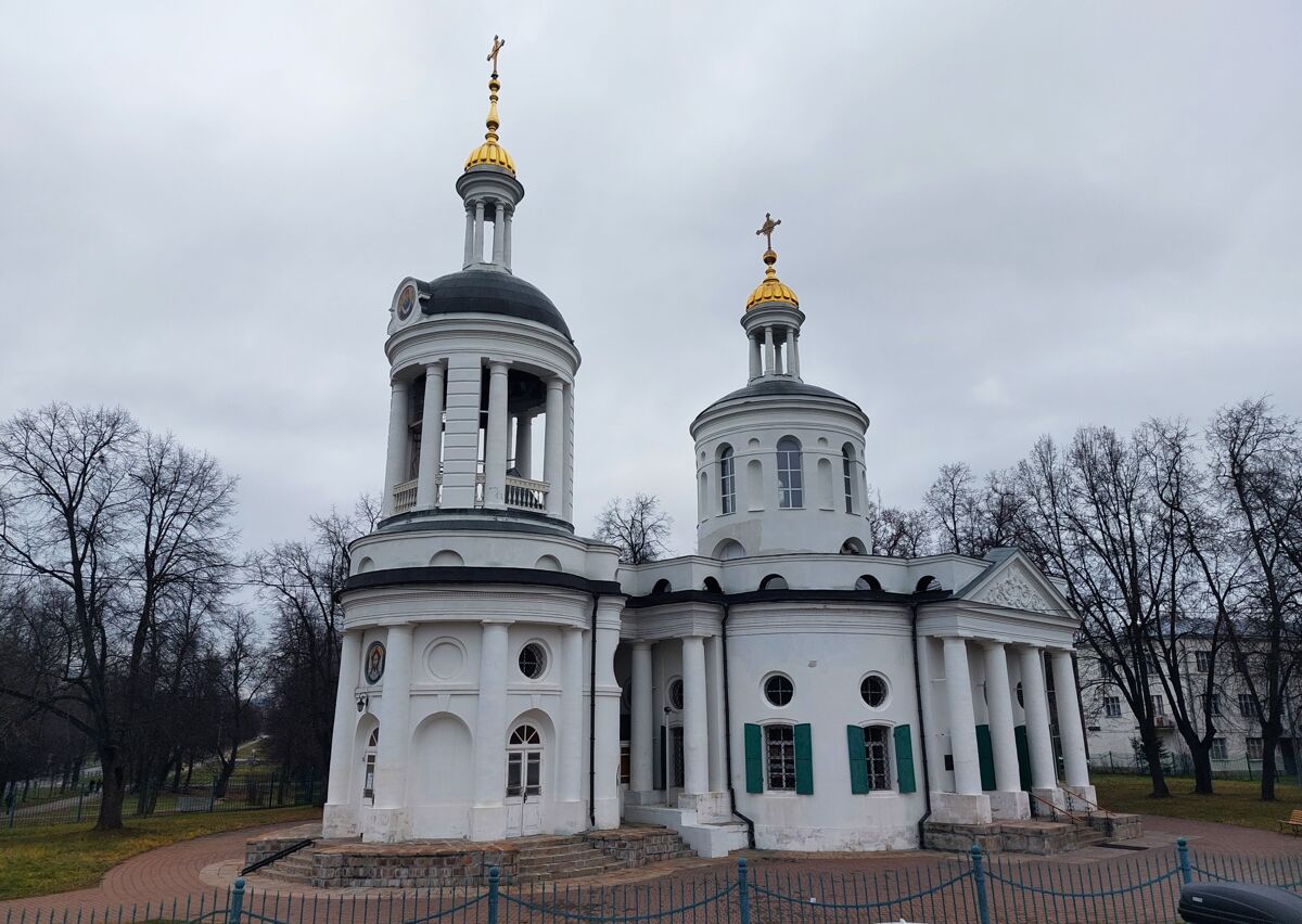 Церковь Влахернской иконы Божией Матери в Кузьминках, Кузьминки (Юго-Восточный административный округ (ЮВАО), г. Москва). фасады