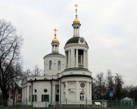 Москва. Церковь Влахернской иконы Божией Матери в Кузьминках