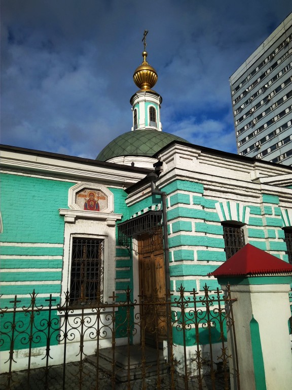 Троицы Живоначальной в Карачарове, Нижегородский (Юго-Восточный административный округ (ЮВАО), г. Москва). архитектурные детали