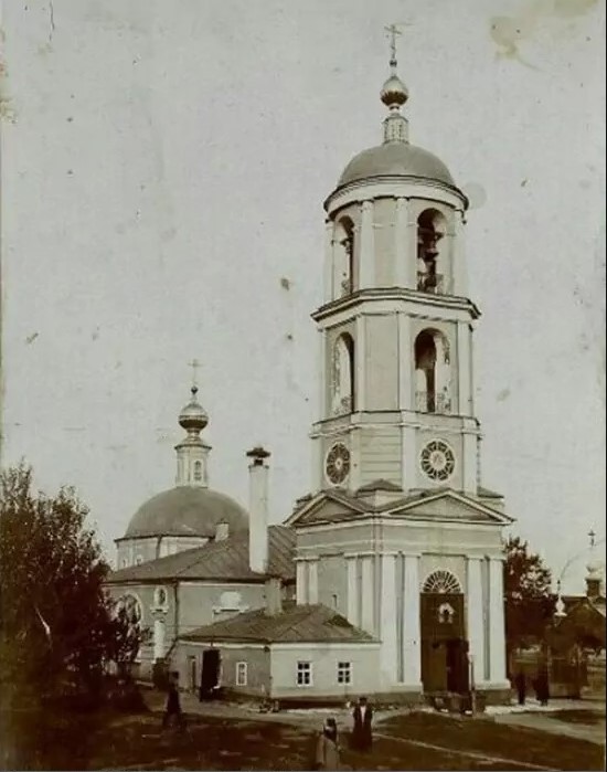 Троицы Живоначальной в Карачарове, Нижегородский (Юго-Восточный административный округ (ЮВАО), г. Москва). архивная фотография, Фото 1918 - 1920-х гг.