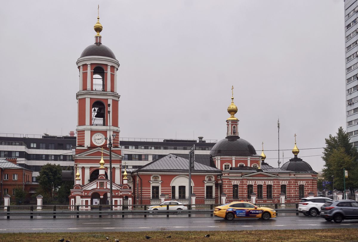 Троицы Живоначальной в Карачарове, Нижегородский (Юго-Восточный административный округ (ЮВАО), г. Москва). фасады