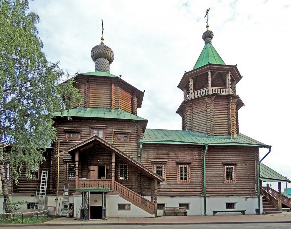 Церковь Иоанна Кронштадтского в Жулебине, Выхино-Жулебино (Юго-Восточный административный округ (ЮВАО), г. Москва). фасады