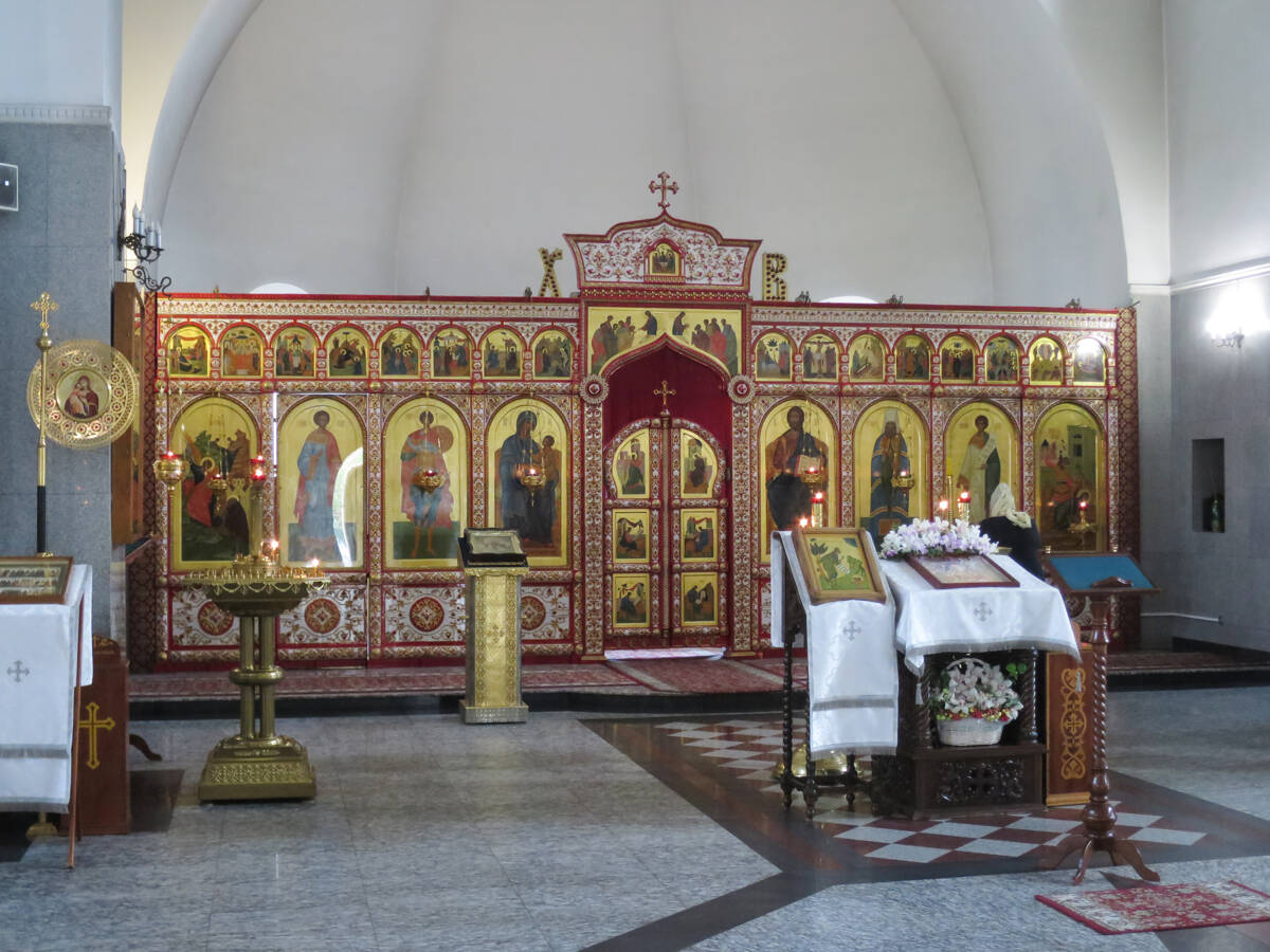 Церковь Усекновения главы Иоанна Предтечи в Братееве, Братеево (Южный административный округ (ЮАО), г. Москва). интерьер и убранство