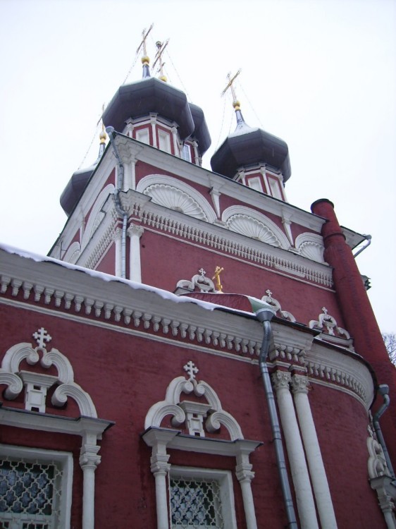 Церковь Ризоположения (Положения ризы Господней в Успенском соборе в Москве) на Донской, Донской (Южный административный округ (ЮАО), г. Москва). архитектурные детали