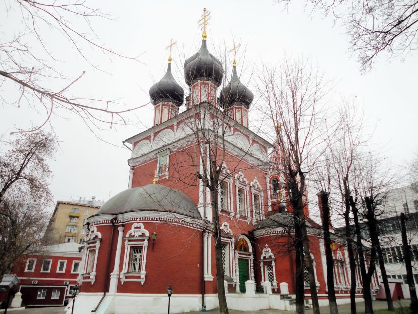 Донской. Церковь Ризоположения (Положения ризы Господней в Успенском соборе в Москве) на Донской. фасады