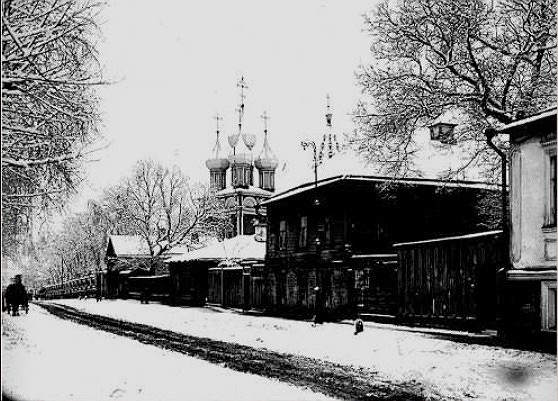 Церковь Ризоположения (Положения ризы Господней в Успенском соборе в Москве) на Донской, Донской (Южный административный округ (ЮАО), г. Москва). архивная фотография, Вострышев, Шокарев 