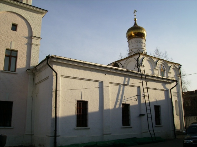 Церковь Рождества Пресвятой Богородицы в Старом Симонове, Даниловский (Южный административный округ (ЮАО), г. Москва). архитектурные детали