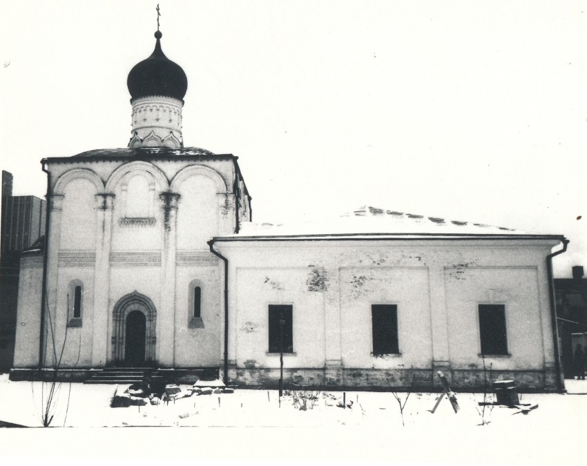 Даниловский. Церковь Рождества Пресвятой Богородицы в Старом Симонове. фасады