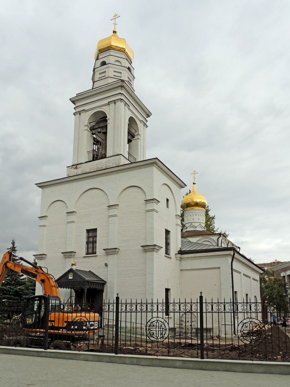 Даниловский. Церковь Рождества Пресвятой Богородицы в Старом Симонове. фасады