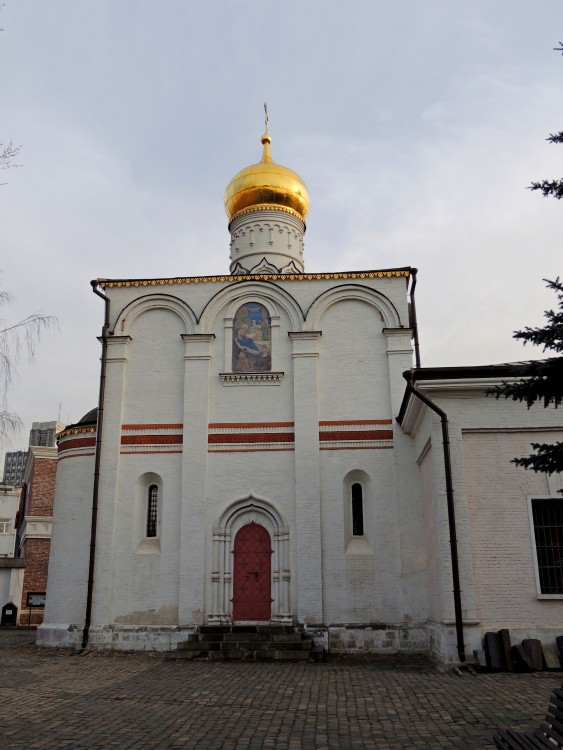 Церковь Рождества Пресвятой Богородицы в Старом Симонове, Даниловский (Южный административный округ (ЮАО), г. Москва). архитектурные детали, Северный фасад 