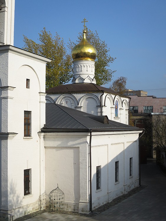 Даниловский. Церковь Рождества Пресвятой Богородицы в Старом Симонове. фасады