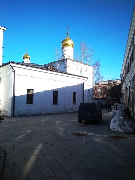 Даниловский. Церковь Рождества Пресвятой Богородицы в Старом Симонове. архитектурные детали