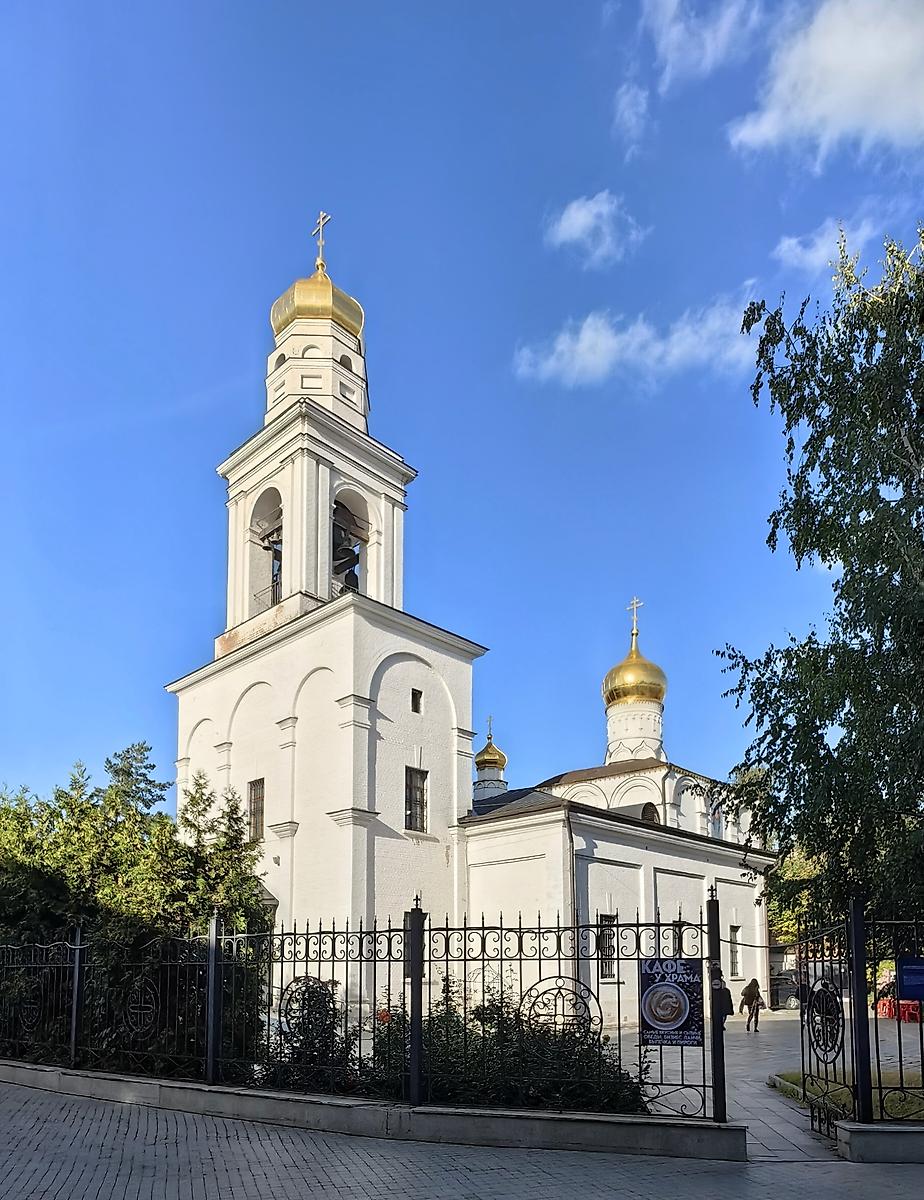 фасады. Церковь Рождества Пресвятой Богородицы в Старом Симонове, Даниловский (Южный административный округ (ЮАО), г. Москва)
