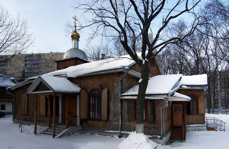 Церковь Николая Чудотворца в Западном Бирюлёве, Бирюлёво Западное (Южный административный округ (ЮАО), г. Москва). фасады, 		      