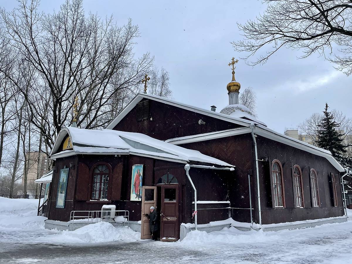 фасады. Церковь Николая Чудотворца в Западном Бирюлёве, Бирюлёво Западное (Южный административный округ (ЮАО), г. Москва)