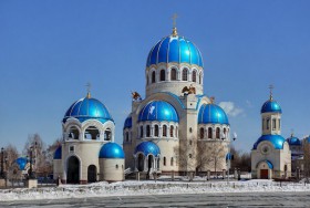 Москва. Церковь Троицы Живоначальной в Орехове-Борисове