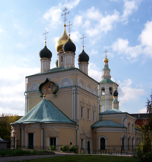 Церковь Троицы Живоначальной в Кожевниках, Даниловский (Южный административный округ (ЮАО), г. Москва). фасады