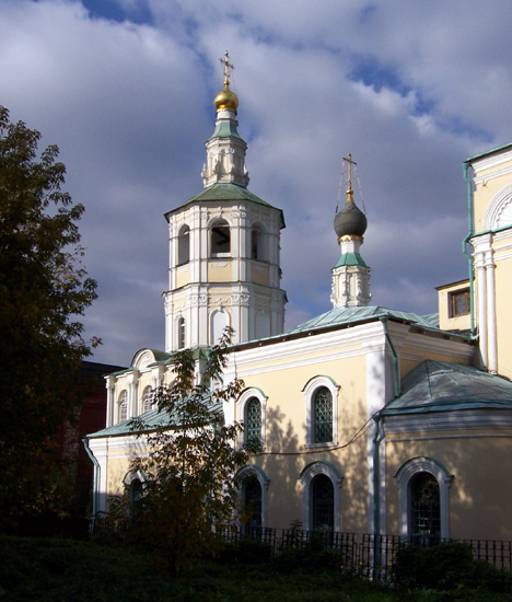 Даниловский. Церковь Троицы Живоначальной в Кожевниках. фасады