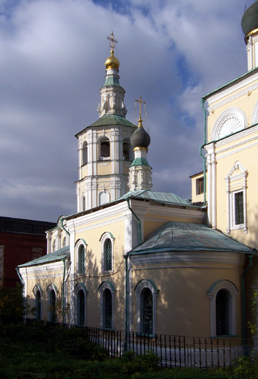 Даниловский. Церковь Троицы Живоначальной в Кожевниках. фасады