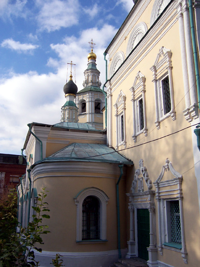 Церковь Троицы Живоначальной в Кожевниках, Даниловский (Южный административный округ (ЮАО), г. Москва). архитектурные детали